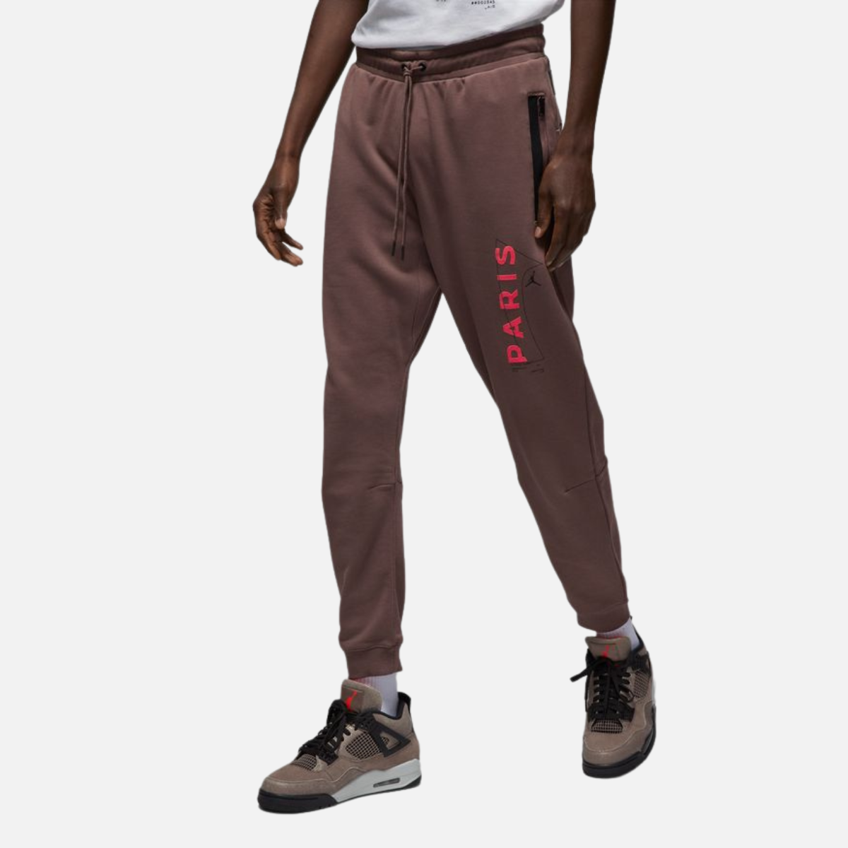 Pantalon Fleece PSG X Jordan 2022/2023 - Marron