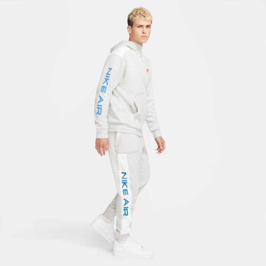 Nike Air Fleece Joggers - Grey/White/Blue