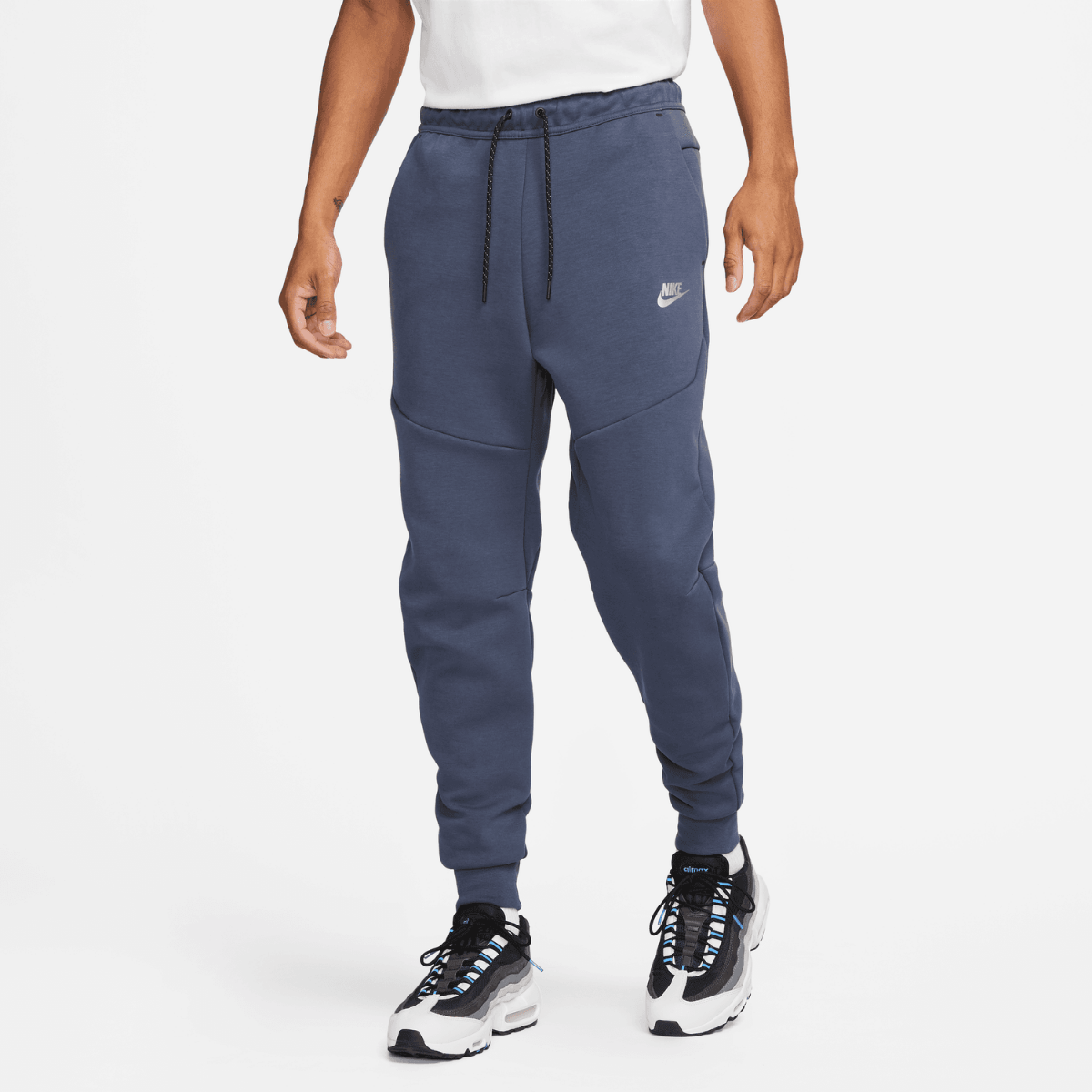 Pantalon Jogging Nike Sportswear Tech Fleece - Bleu/Noir