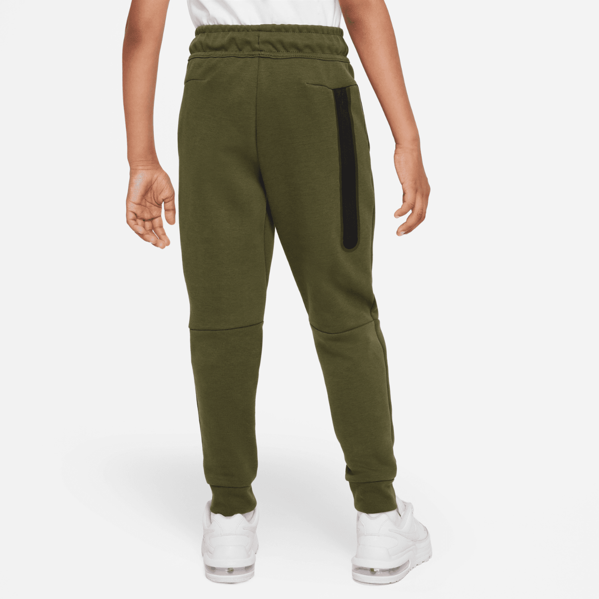 Pantalon jogging Nike Tech Fleece Junior - Kaki/Noir
