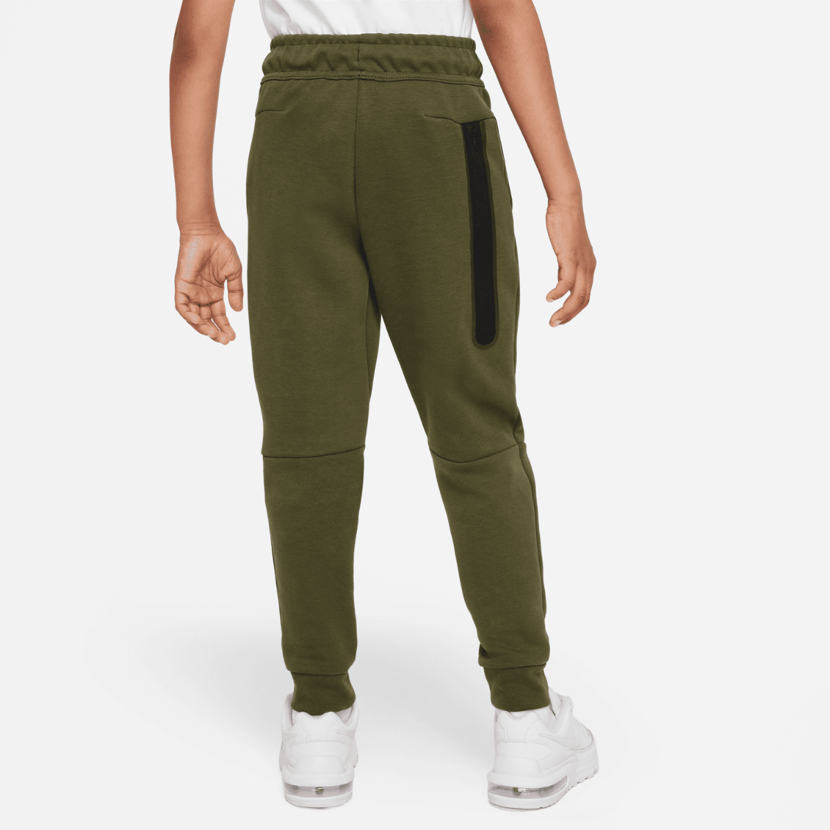 Nike Tech Fleece Junior Joggers - Khaki/Black