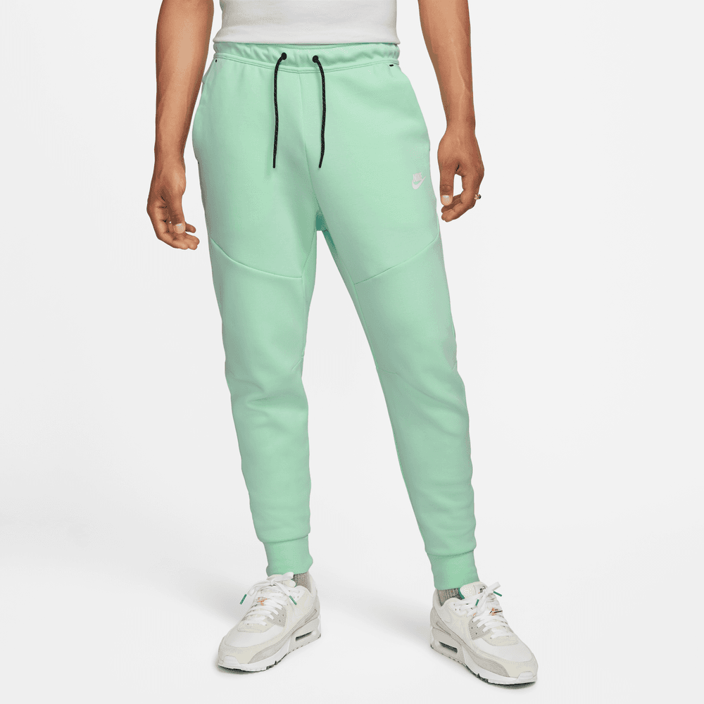 Pantalon jogging Nike Tech Fleece - Vert/Blanc/Noir