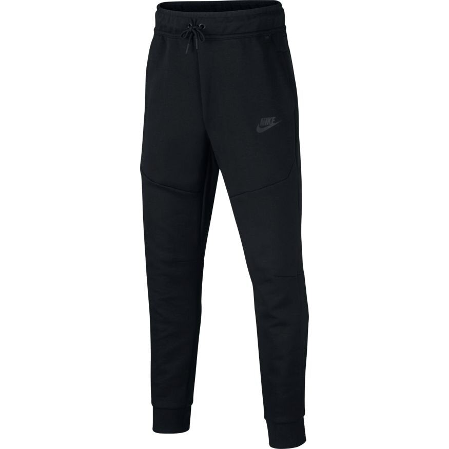 Pantalon jogging Nike Tech Fleece Junior - Noir/Noir