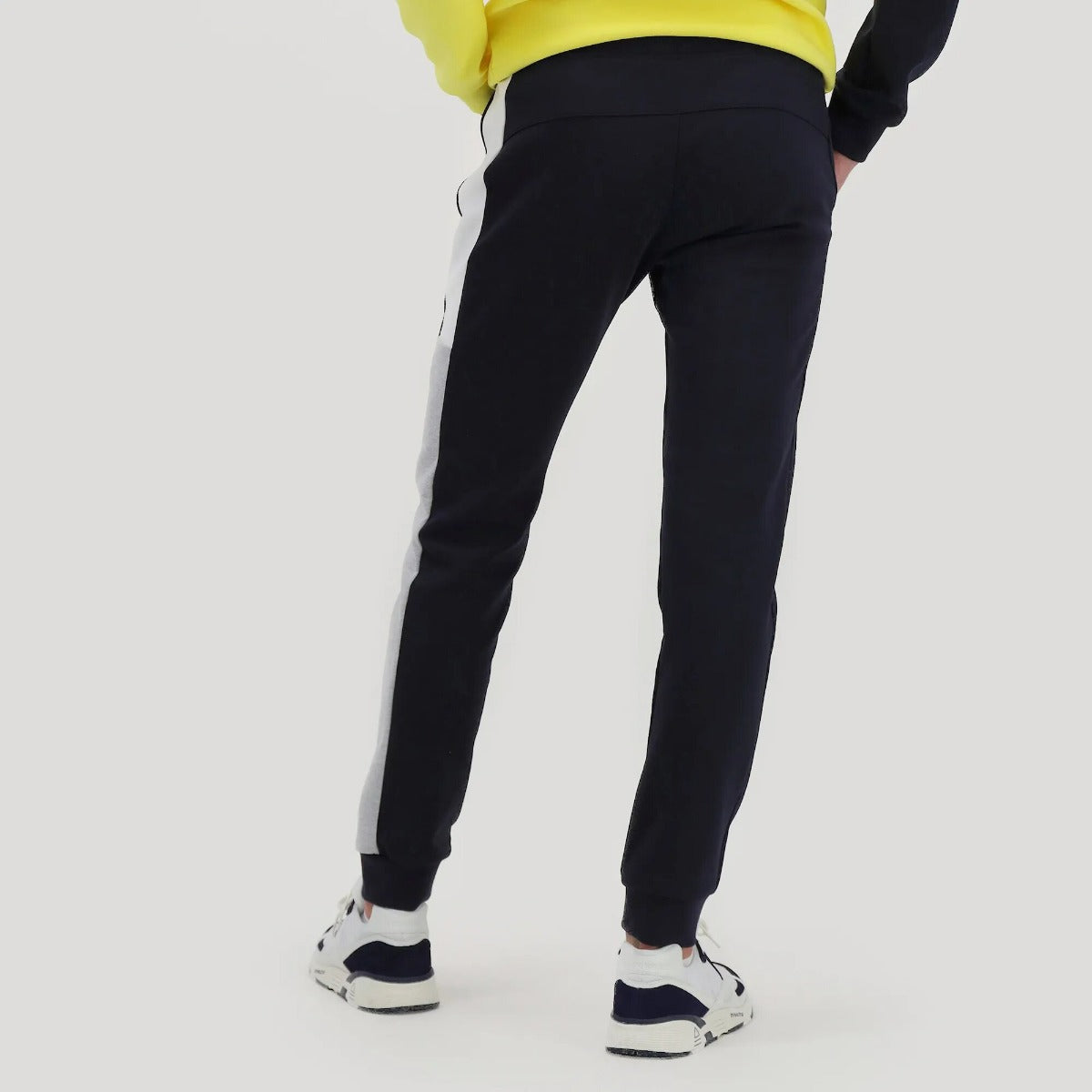 Pantalon Le Coq Sportif Saison 2 - Jaune/Blanc/Bleu