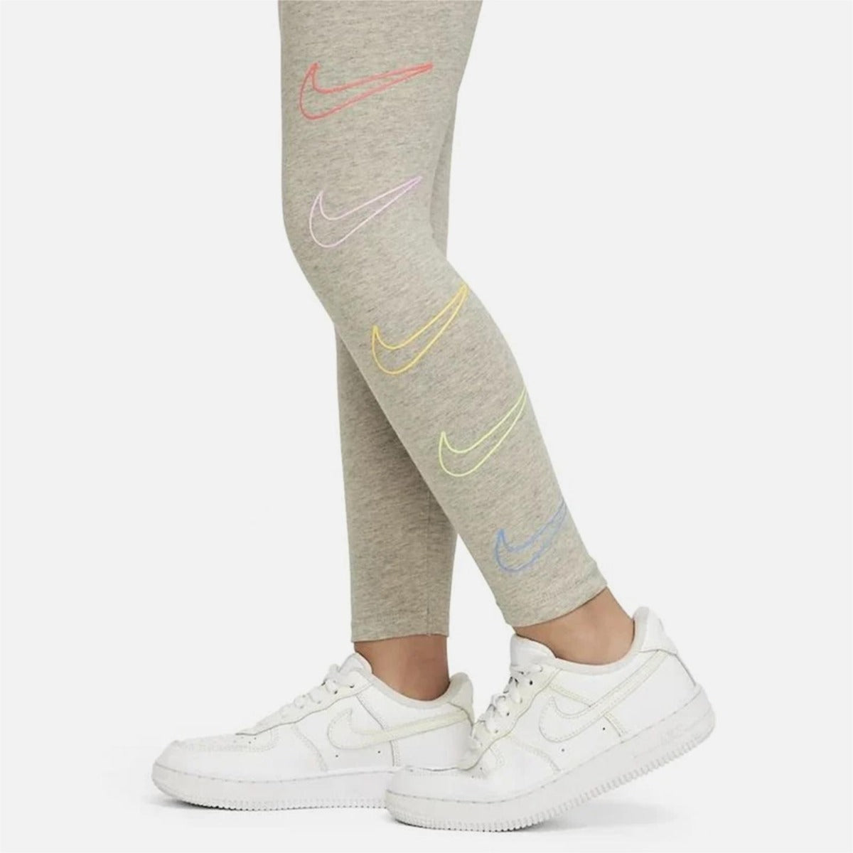Pantaloni Nike Retro Rewind Legging Bambina - Grigio