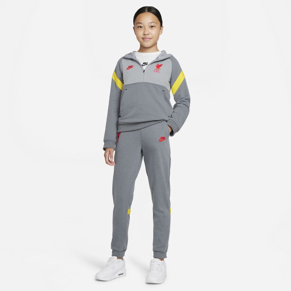 Pantalón Liverpool Junior 2021/2022 - Gris/Amarillo/Rojo
