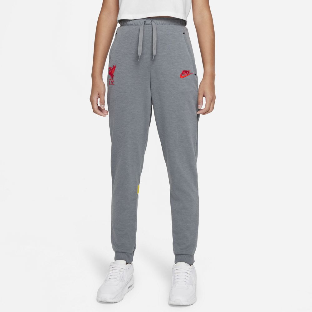 Pantalón Liverpool Junior 2021/2022 - Gris/Amarillo/Rojo