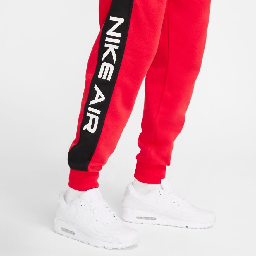 Pantalon Nike Air Fleece - Rouge/Noir