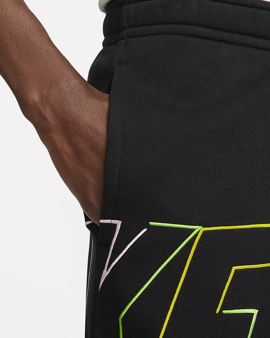 Nike Club Fleece+ Pants - Black/Red/Blue