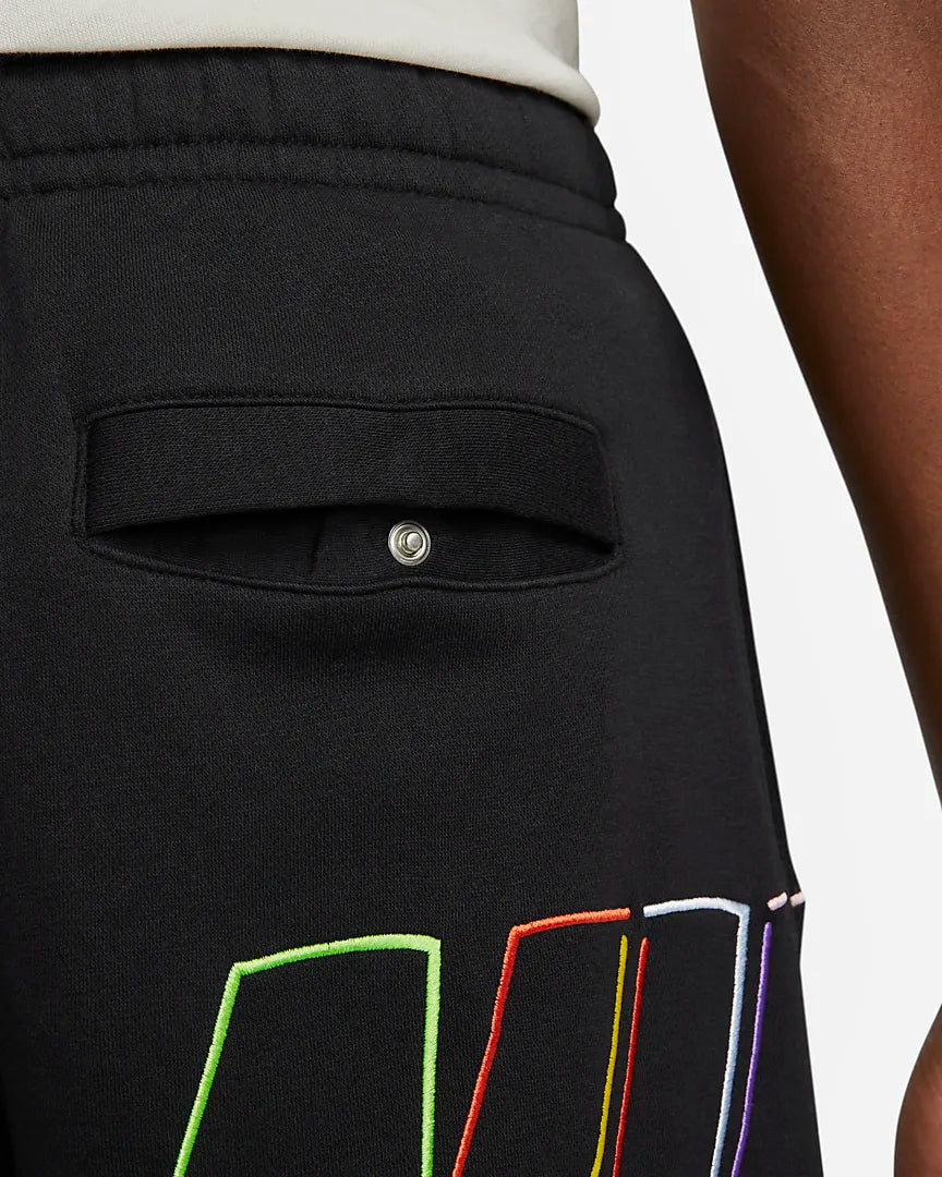 Nike Club Fleece+ Pants - Black/Red/Blue