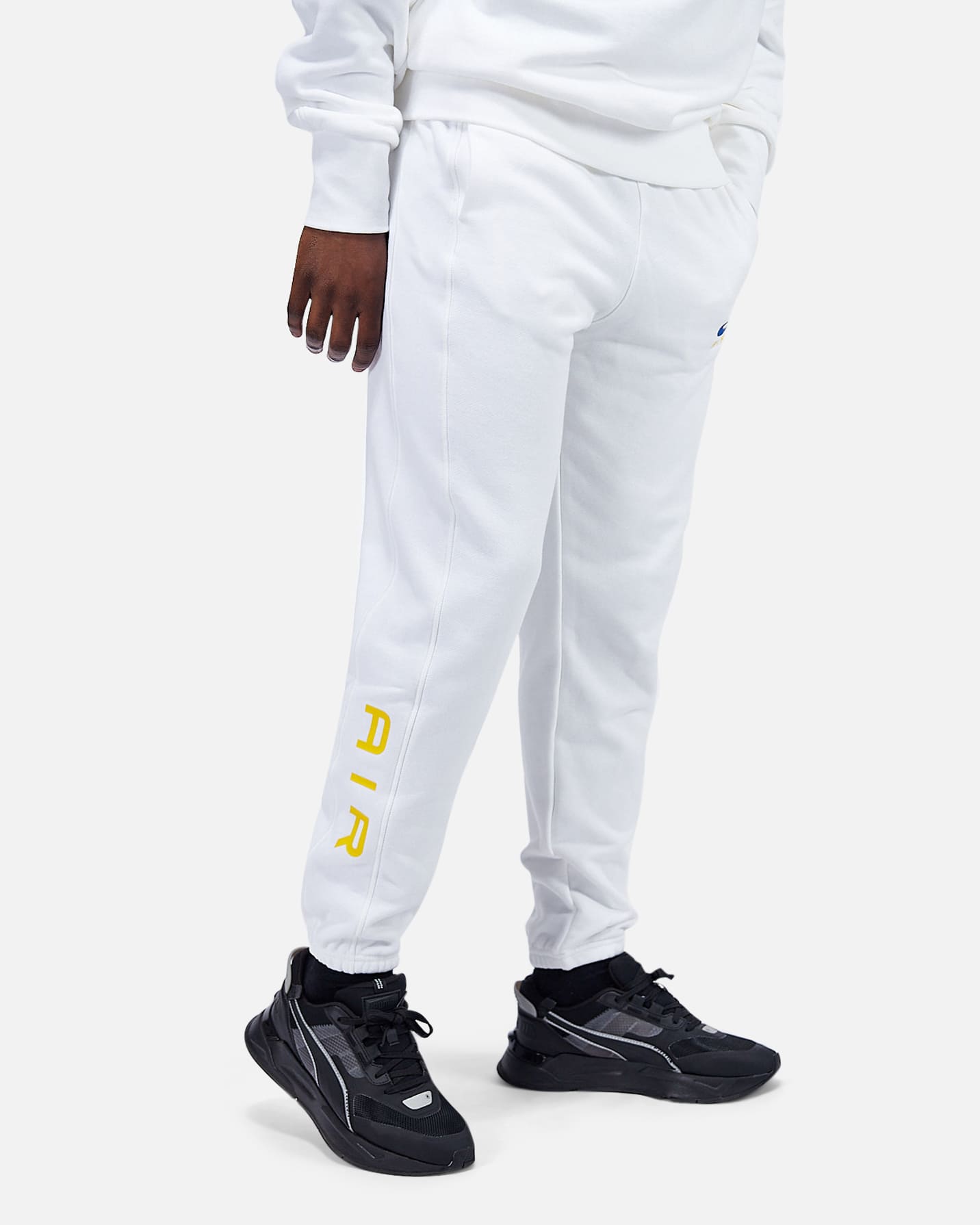 Pantalon Nike Sportswear Air - Blanc/Jaune