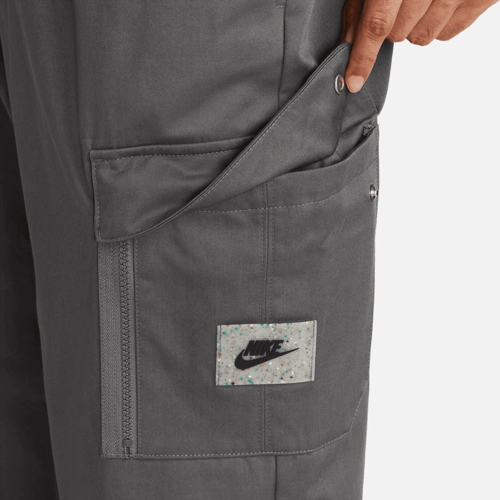 Nike Sportswear Woven Cargo Pants - Grey/Orange