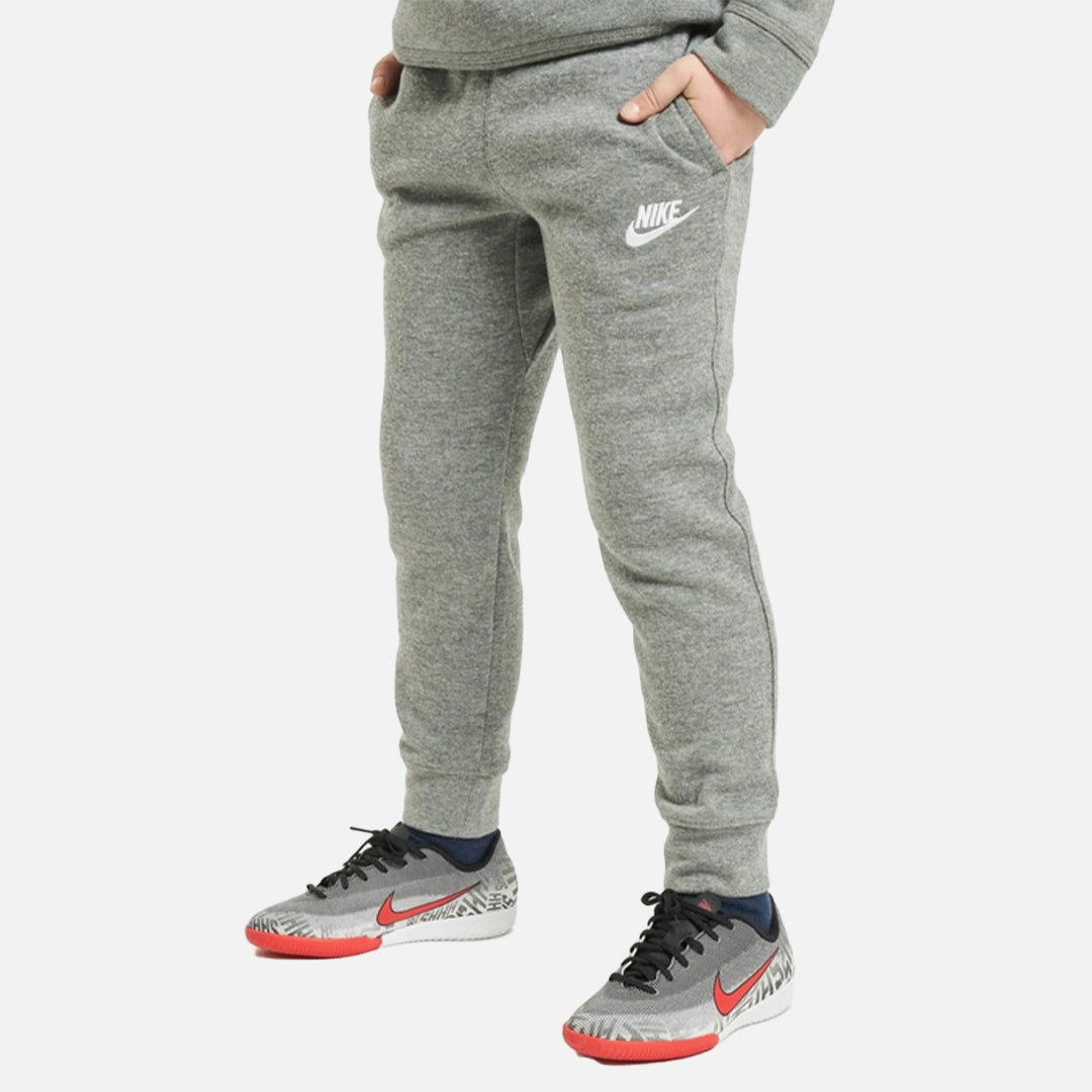 Pantalon survêtement Nike Club molleton gris sur