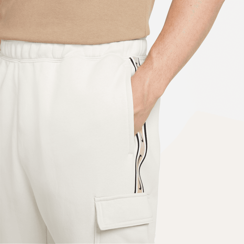 Nike Sportswear Repeat Pants - Beige/Black