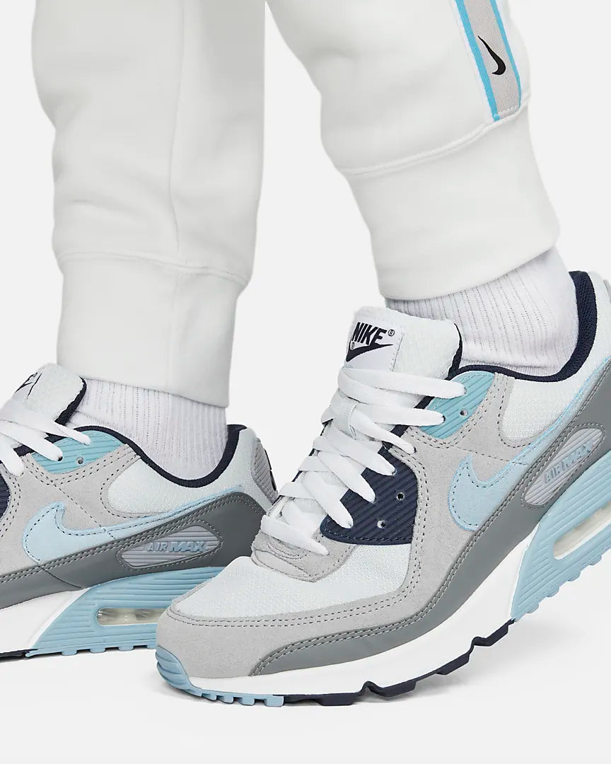 Pantalón Nike Sportswear Repeat - Blanco/Azul/Gris