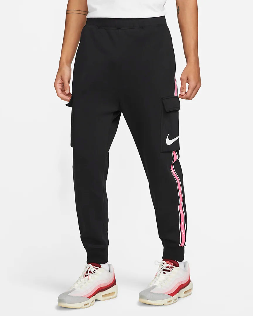 Nike Sportswear Repeat Pants - Black/Pink/White