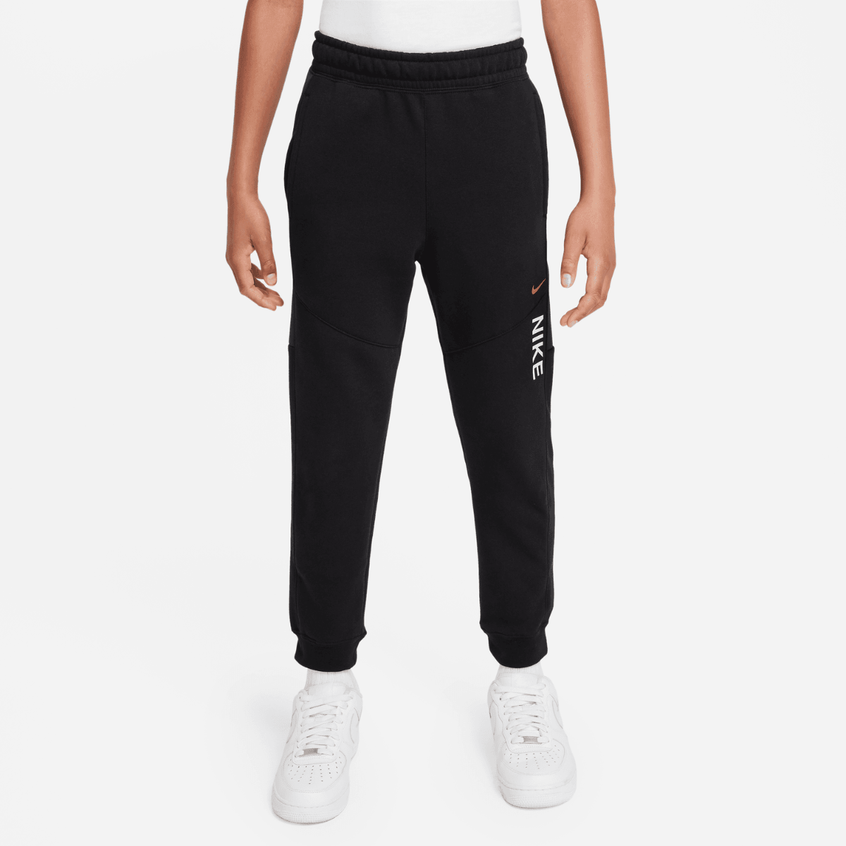 Grey nike sale tracksuit bottoms junior