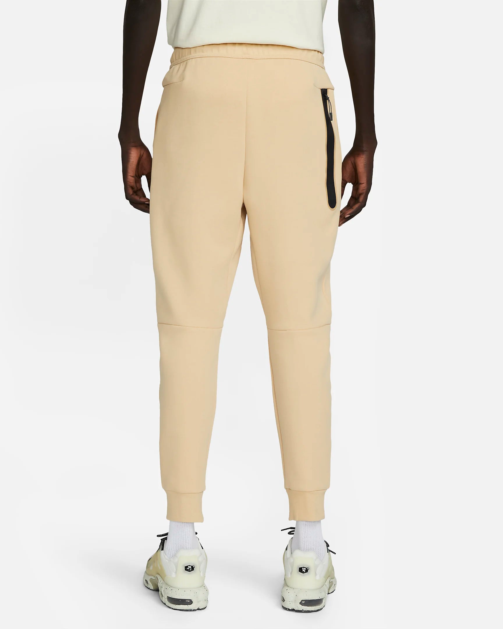 Jogginghose zum Joggen Nike Tech Fleece - Beige/Blau
