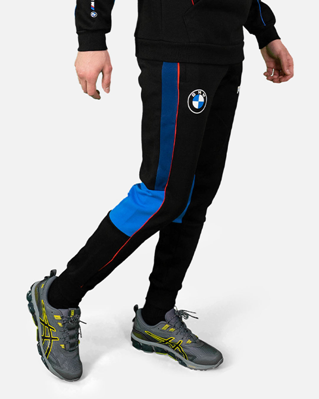 Veste à capuche Puma BMW Motorsport - Noir/Rouge/Bleu – Footkorner