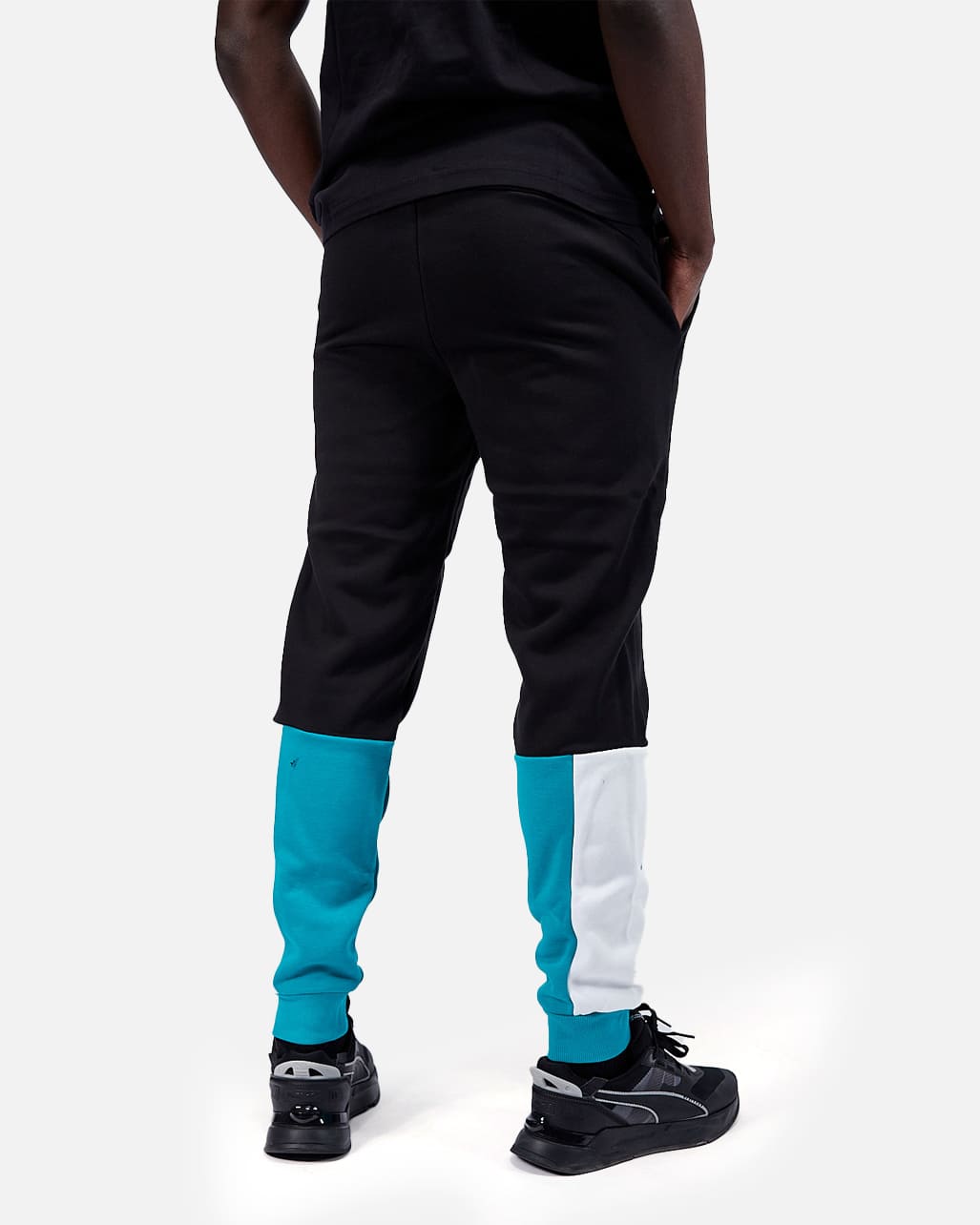 Pantalon Puma Track Pants - Noir/Vert/Blanc