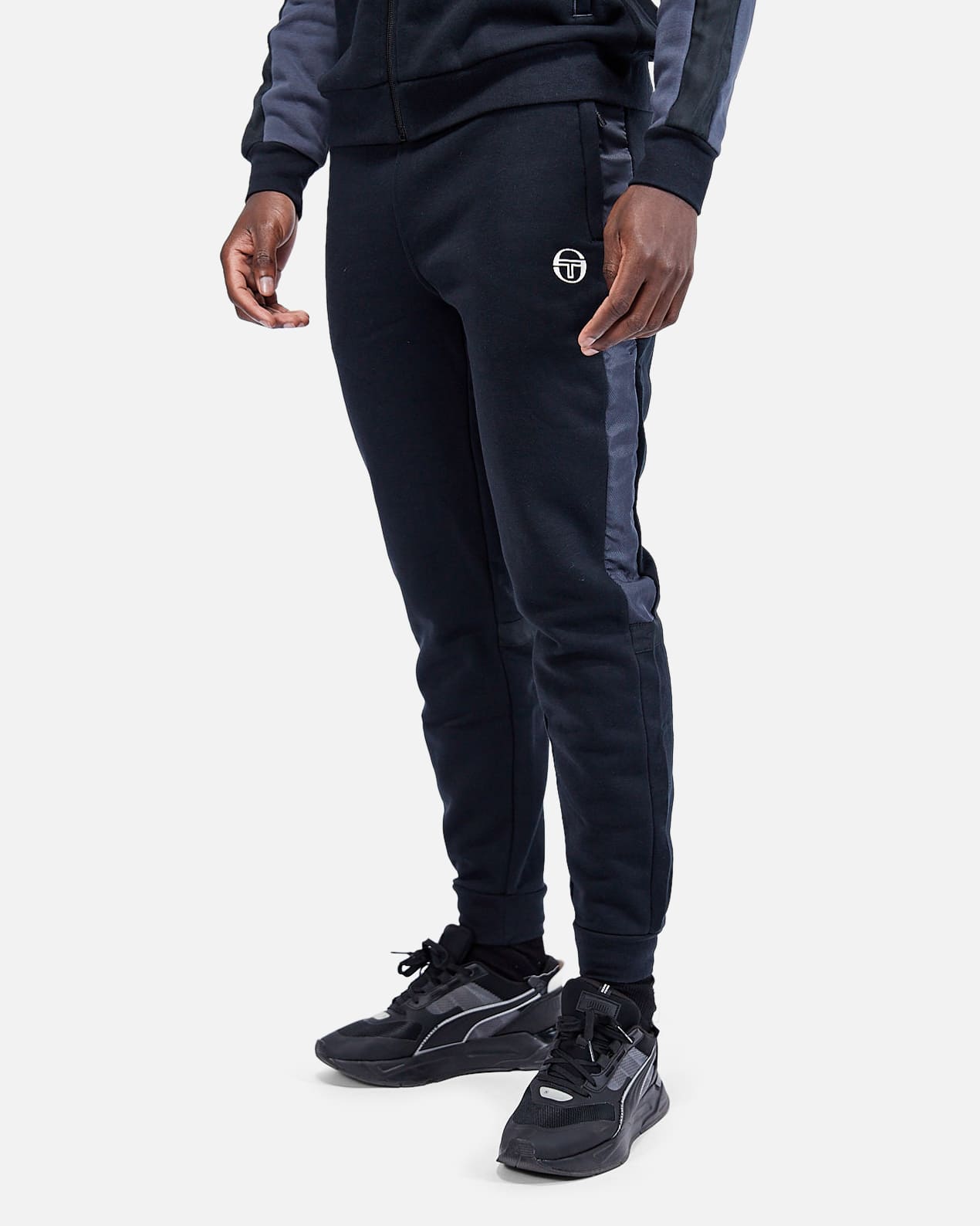 Sergio Tacchini Ginnico Fleece Pants - Black – Footkorner