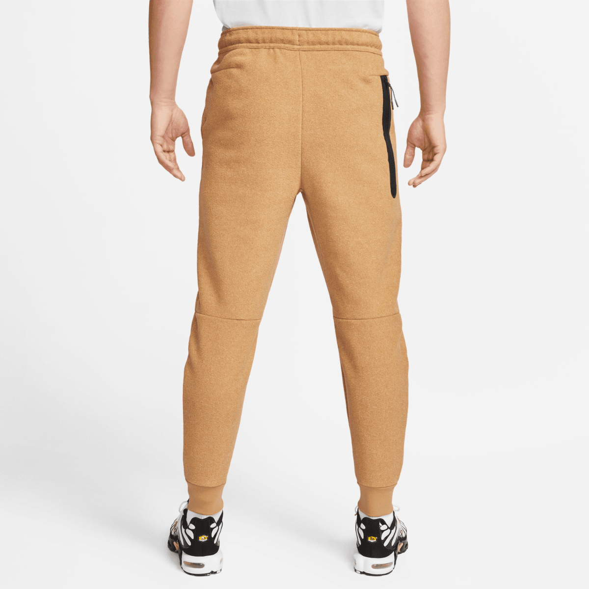 Pantalon Sportswear Nike Tech Fleece – Beige/Schwarz