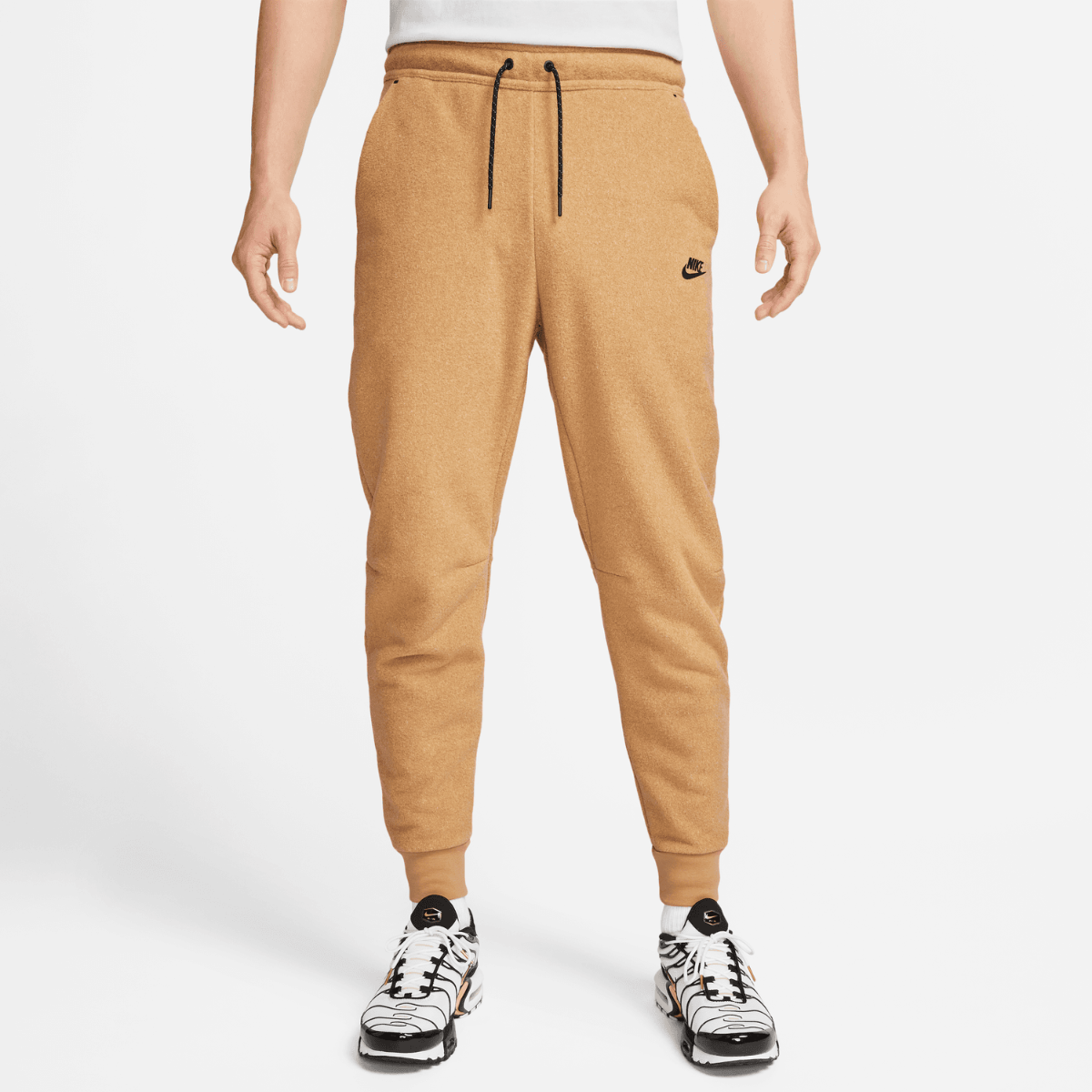 Pantalon Sportswear Nike Tech Fleece - Beige/Noir