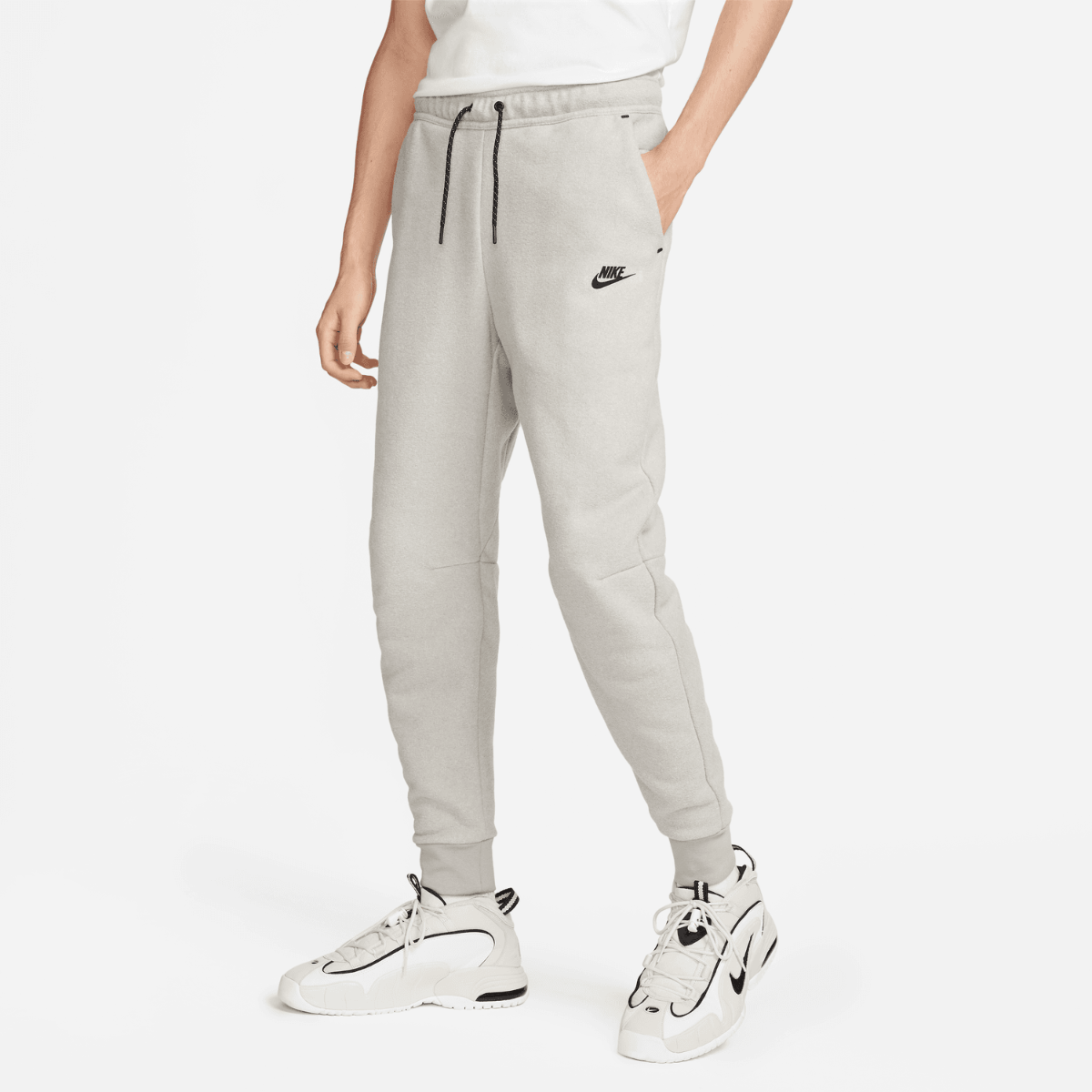 Nike Tech Fleece Cache-Cou Gris Noir 