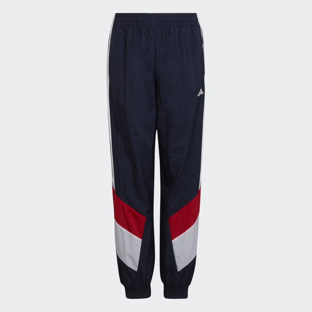 Pantalones de chándal adidas Colorblock Junior - Azul/Blanco/Rojo