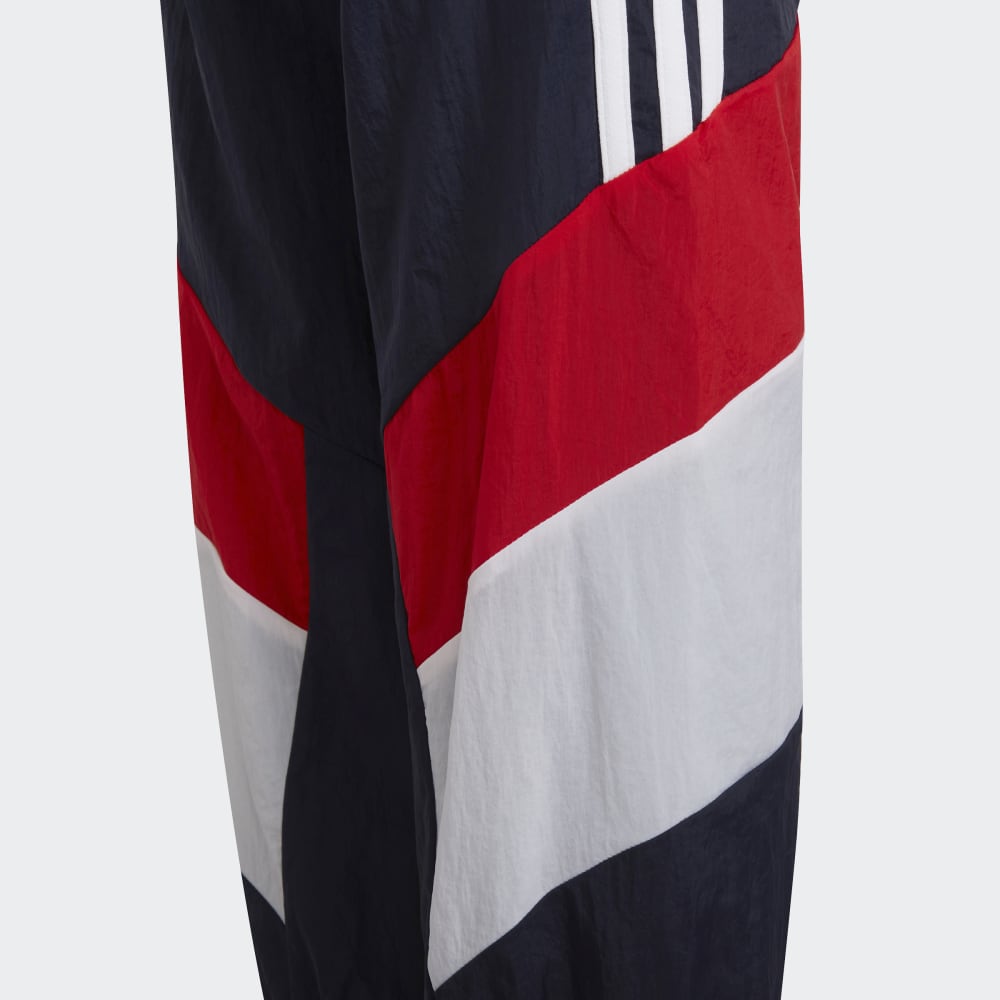 Pantalones de chándal adidas Colorblock Junior - Azul/Blanco/Rojo