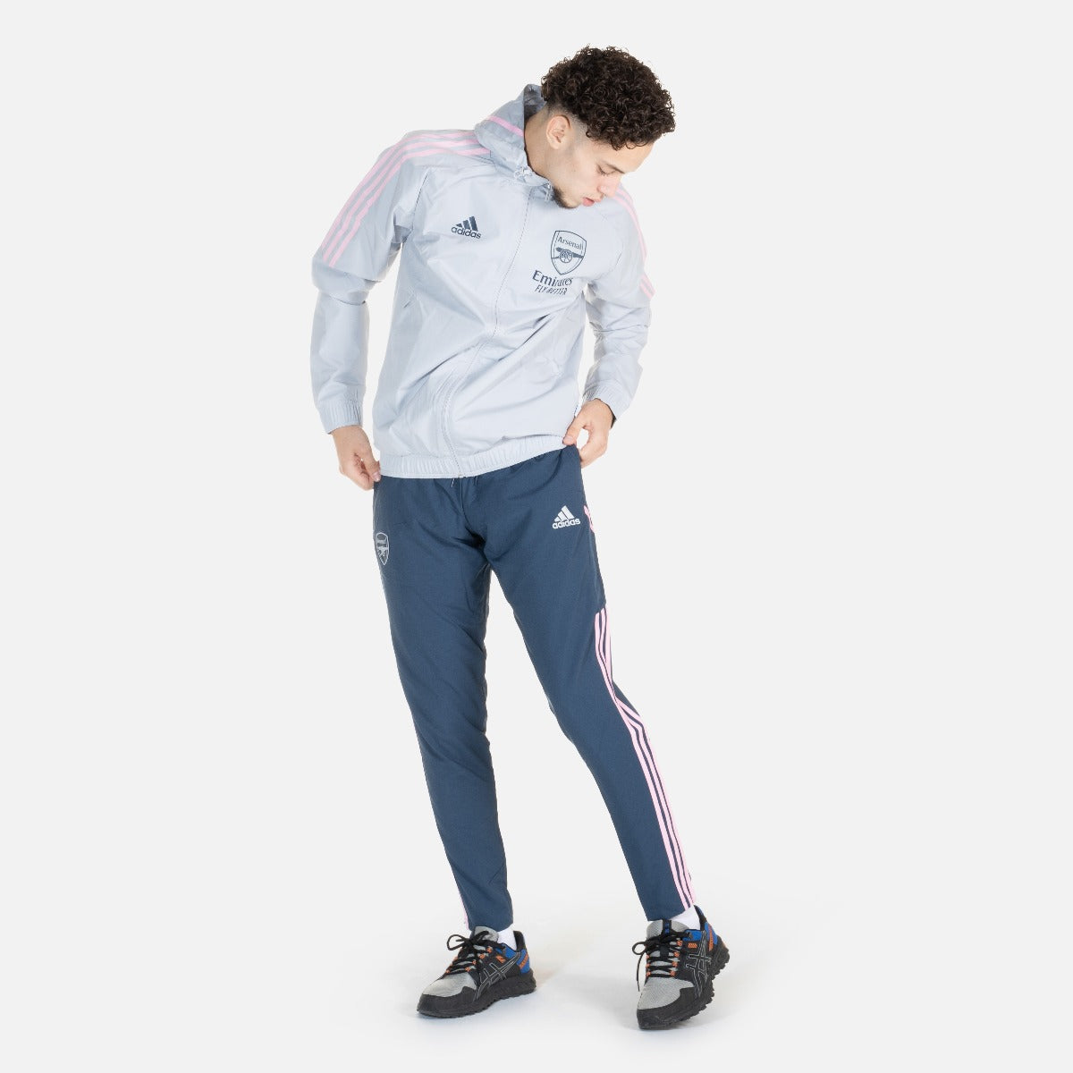 Arsenal Condivo Track Pants 2022/2023 - Blue/Pink