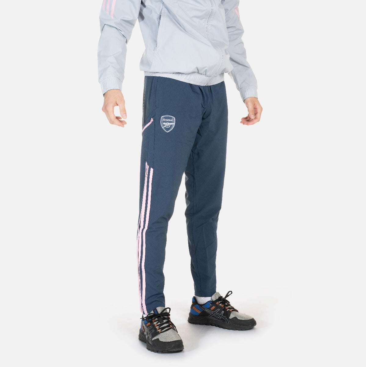 Arsenal Condivo Track Pants 2022/2023 - Blue/Pink