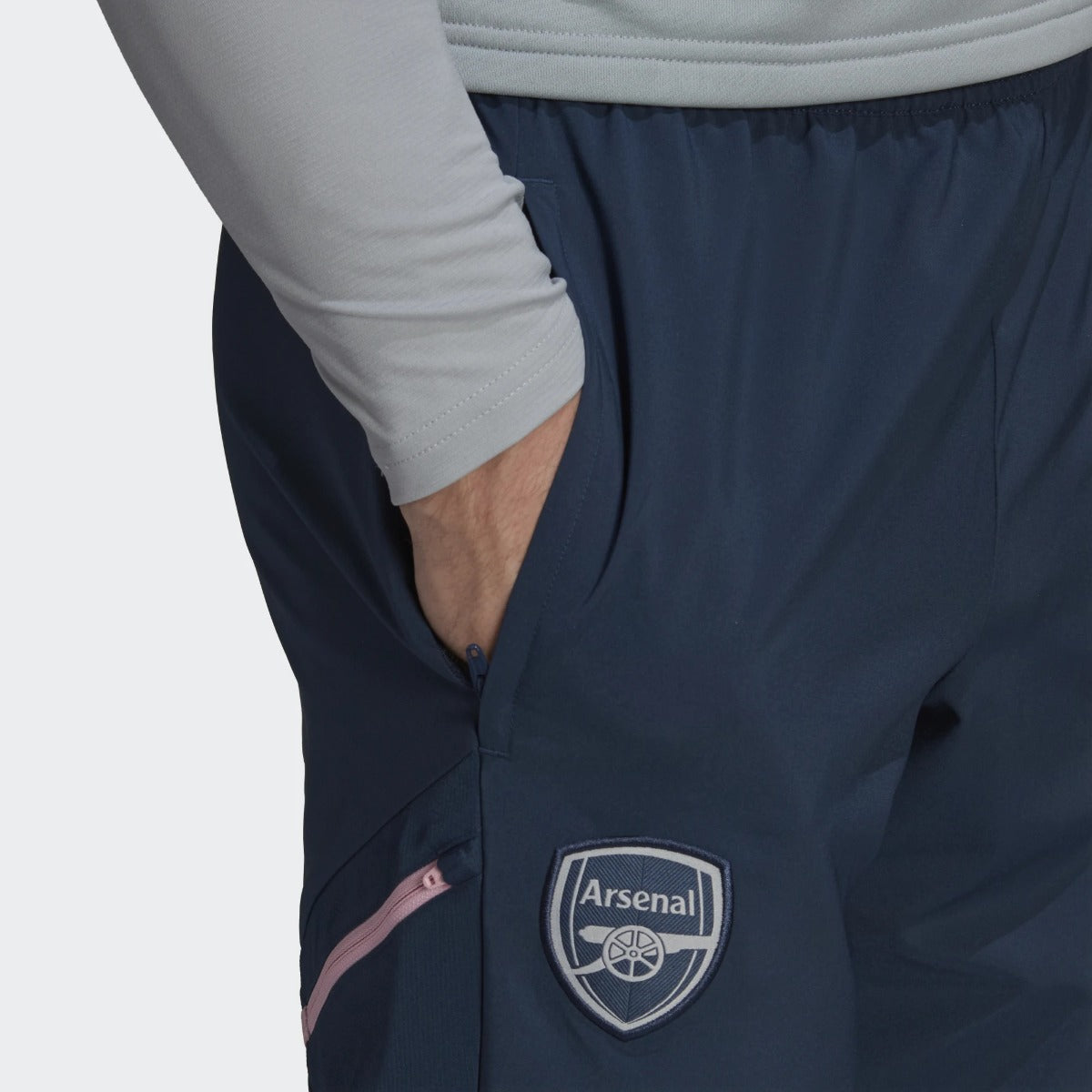 Arsenal Condivo Track Pants 2022/2023 - Blue/Pink