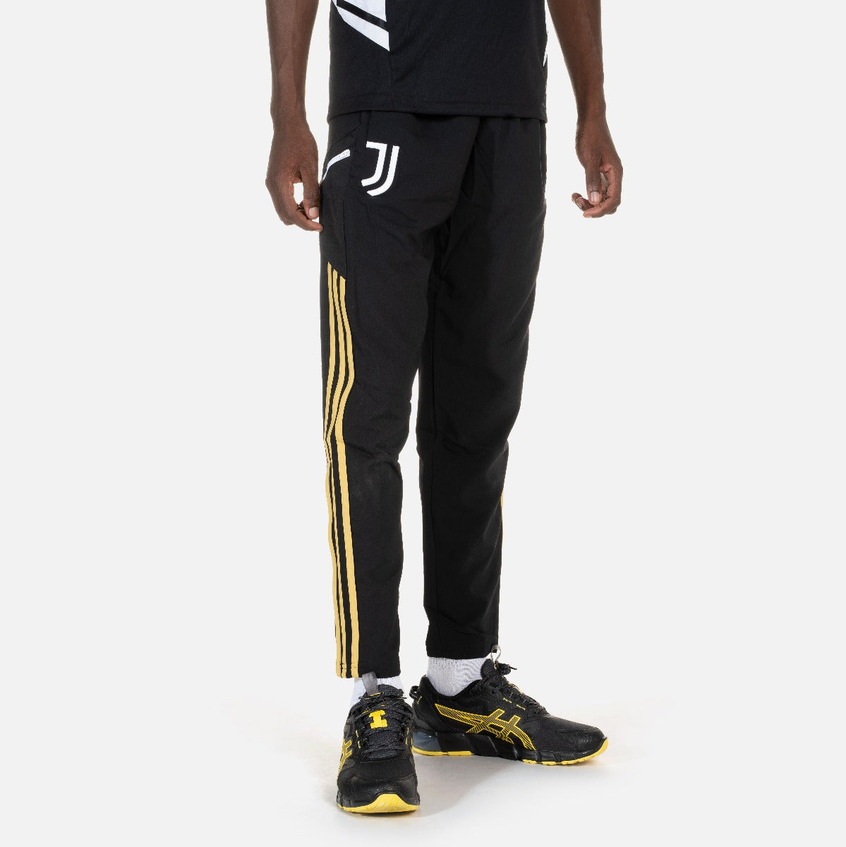 Pantaloni Allenamento Juventus 2022/2023 - Nero/Bianco/Oro