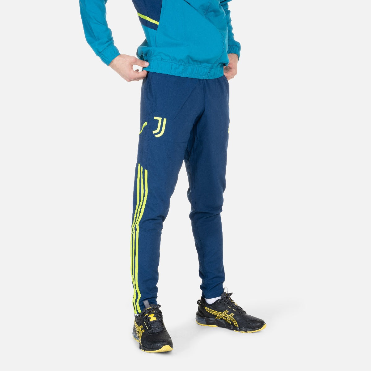 Juventus 2022/2023 Track Pants - Blue/Green