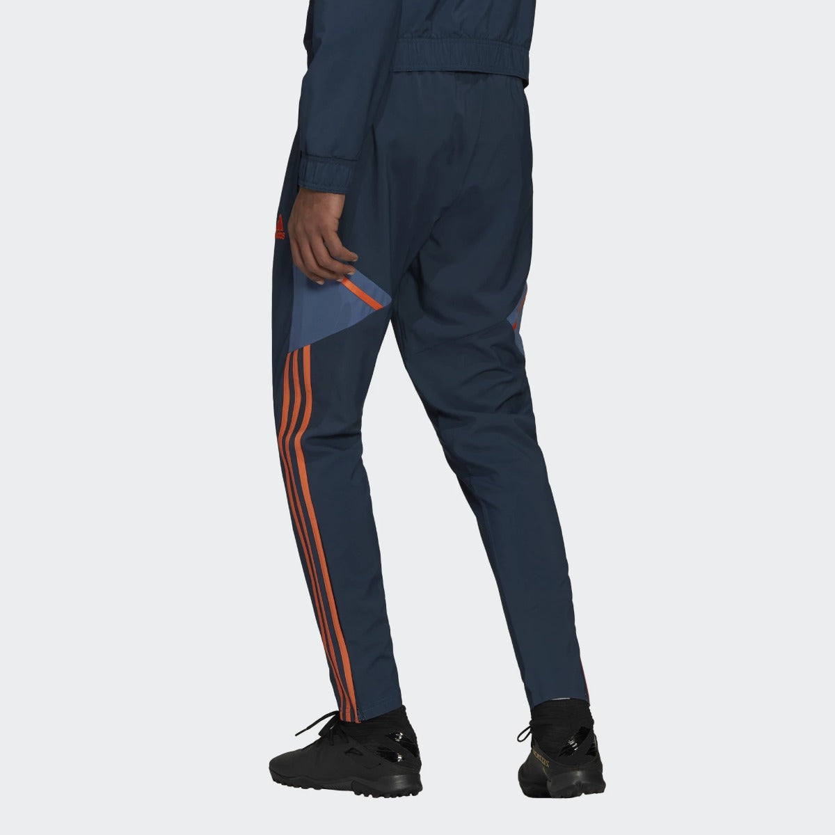 Pantalon de survêtement Manchester United 2022/2023 - Bleu/Orange