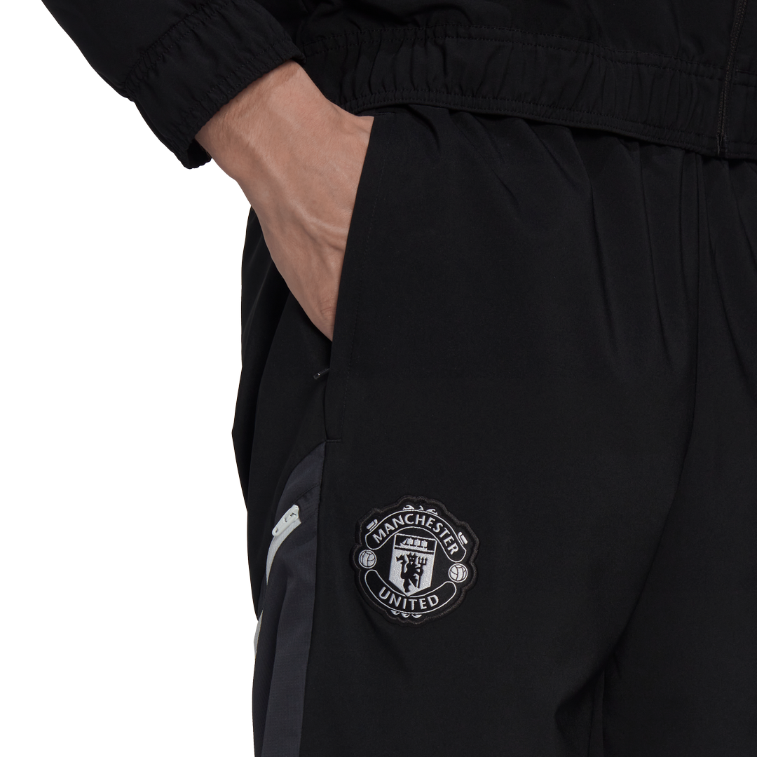 Pantaloni sportivi Manchester United 2022/2023 - Neri/Giallo