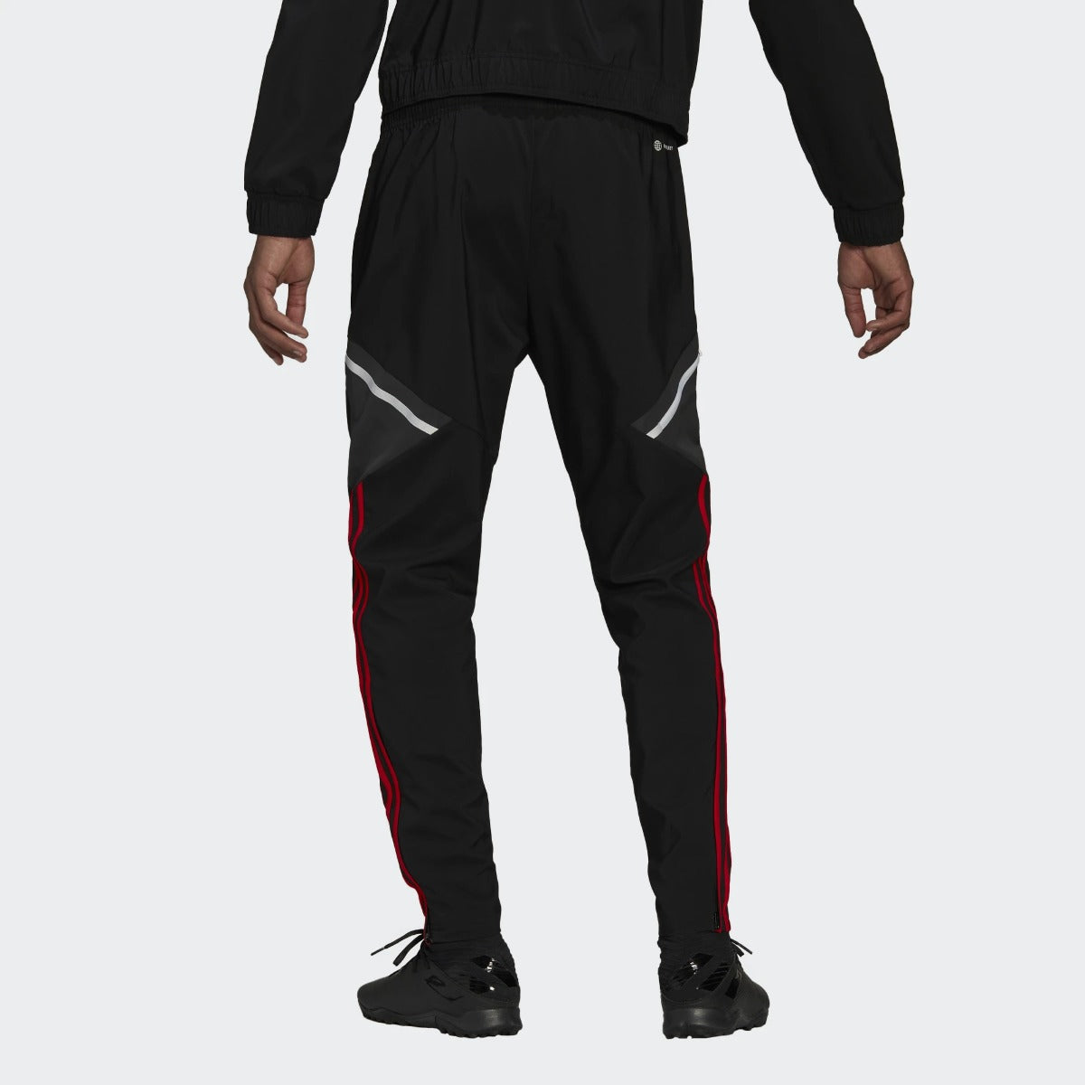 Pantaloni della tuta Manchester United 2022/2023 - Neri/Rossi