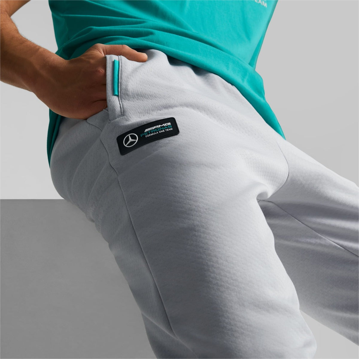 Puma Mercedes Track Pants - Grey/Blue