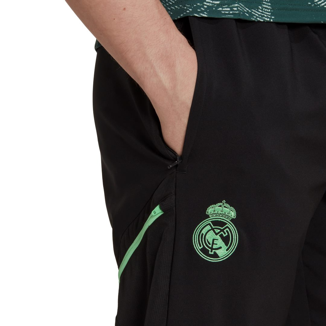 Pantalon de survêtement Real Madrid 2022/2023 - Noir/Vert