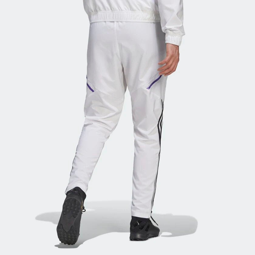 Pantaloni tuta Real Madrid Condivo 2022/2023 - Bianco/Viola