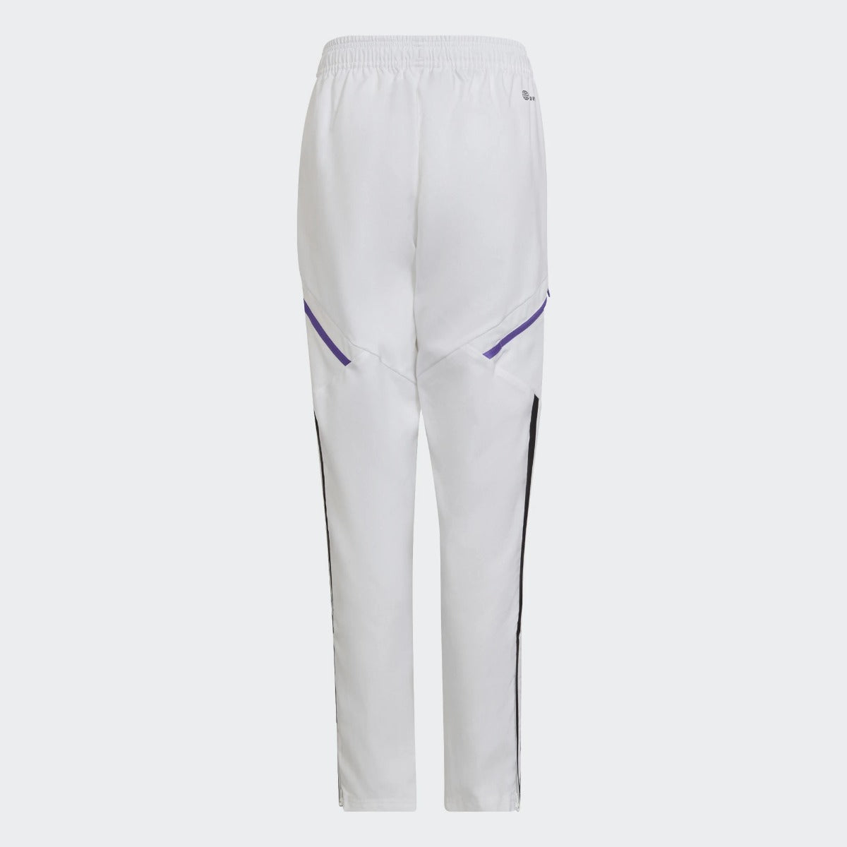 Pantalon de survêtement Real Madrid Condivo 2022/2023 Junior - Blanc/Violet