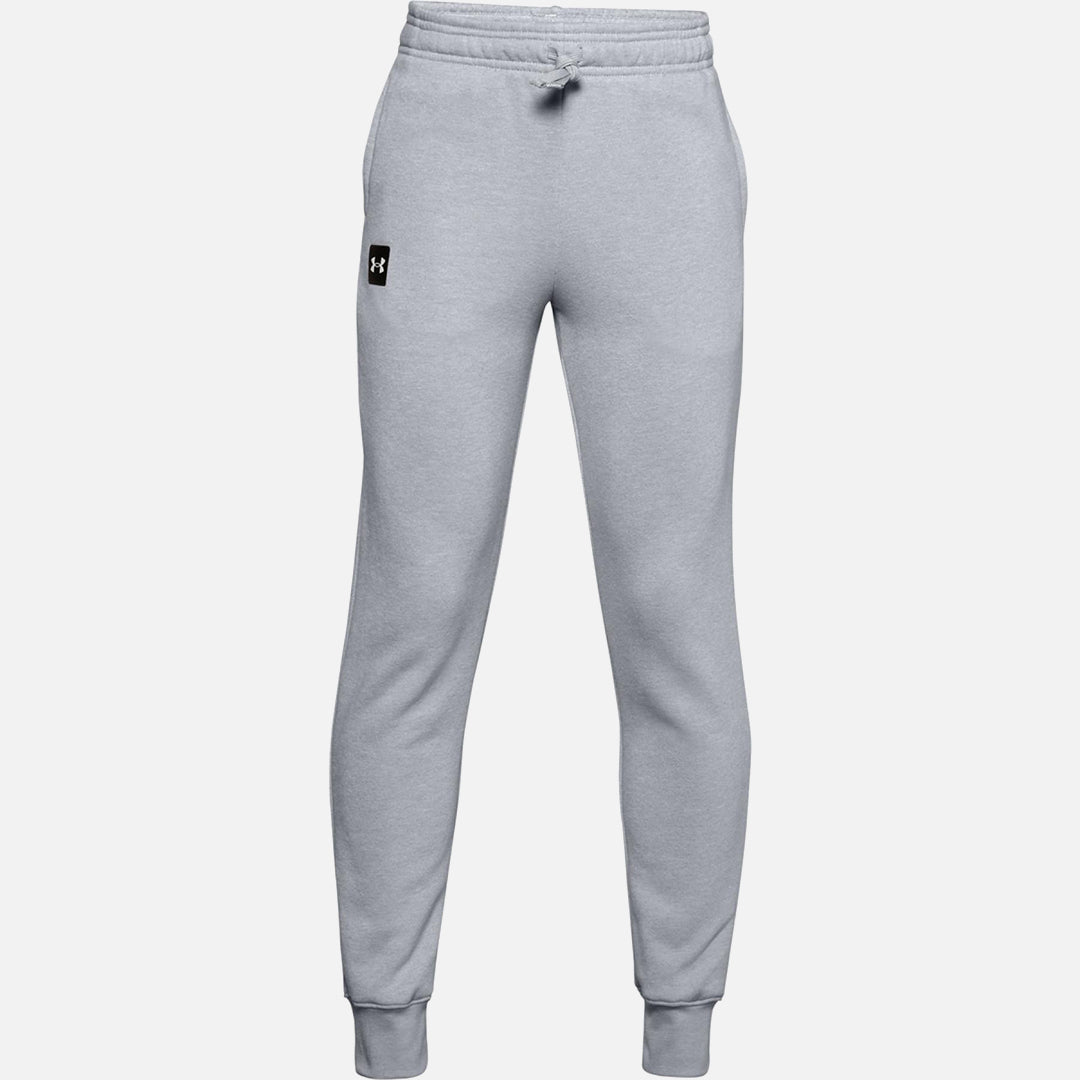 Pantalon jogging Under Armour Rival Fleece Junior - Gris