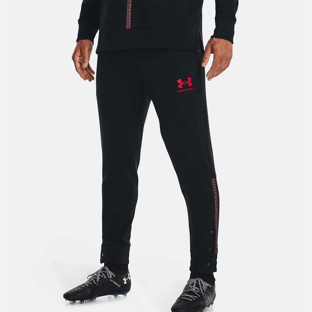 Pantalon Under Armour Accelerate - Noir/Rouge