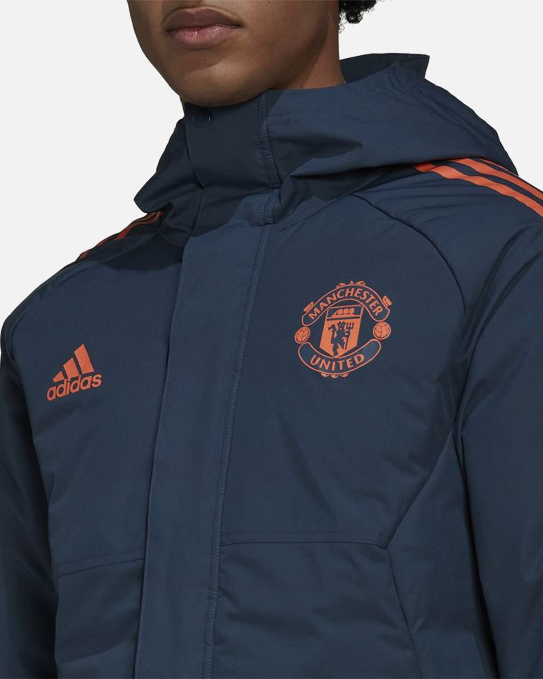 Parka Manchester United Stadium - Blu/Arancione