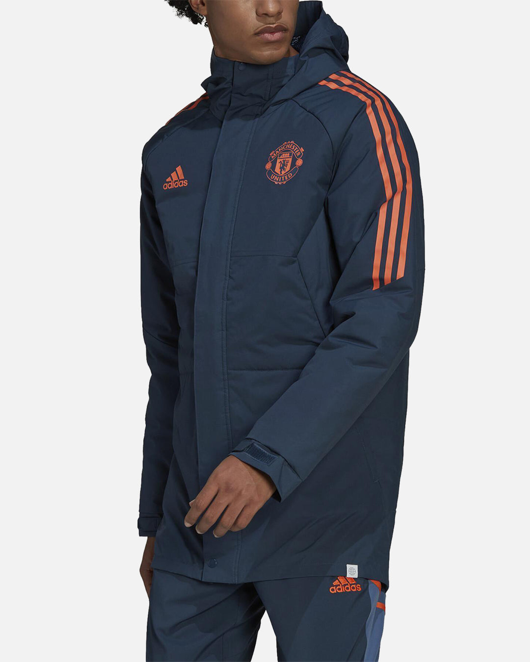 Parka Manchester United Stadium - Blu/Arancione