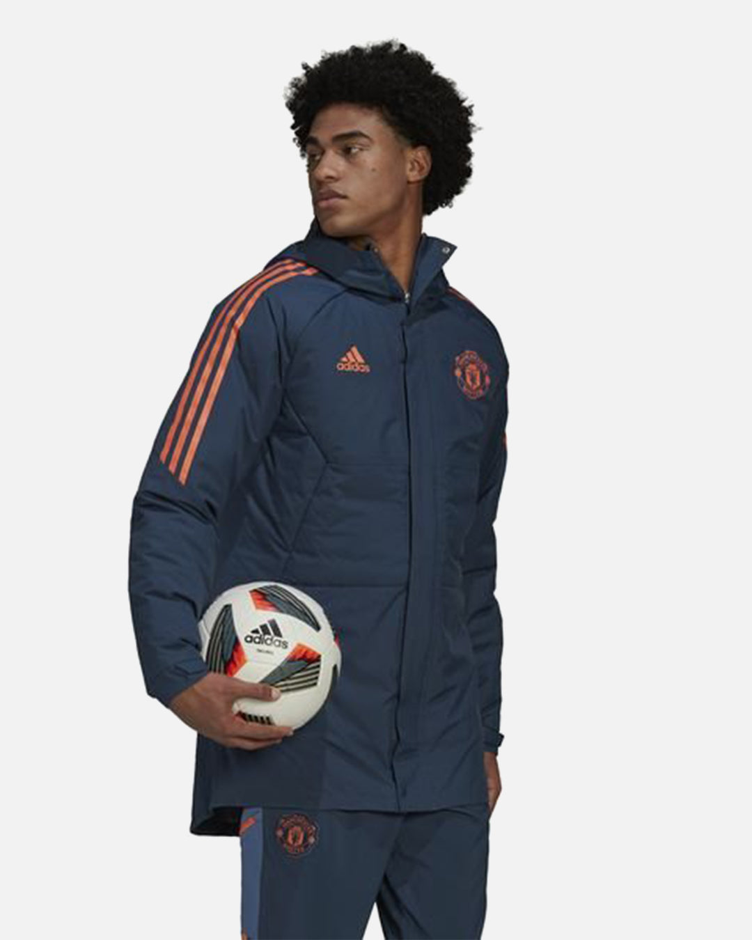 Parka Manchester United Stadium - Blu/Arancione