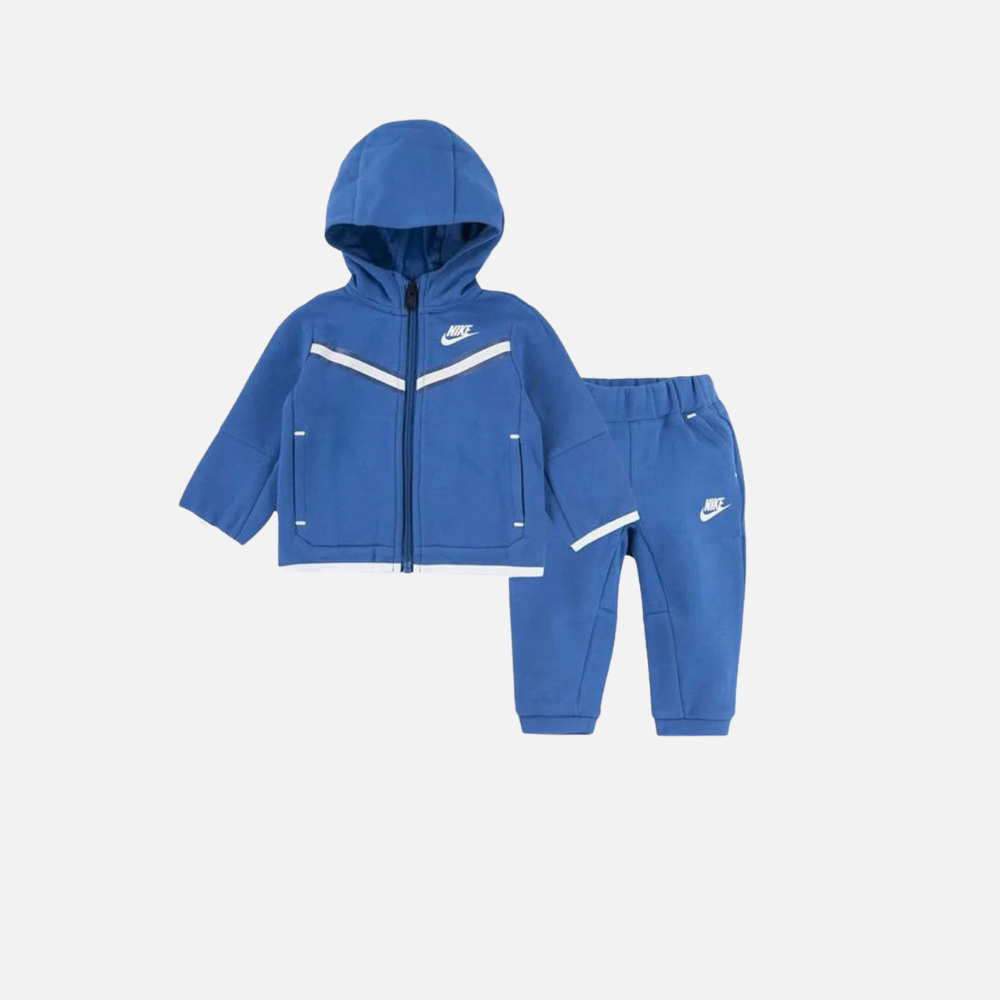 Nike Sportwear Baby Tech Fleece Tracksuit - Blue/White – Footkorner