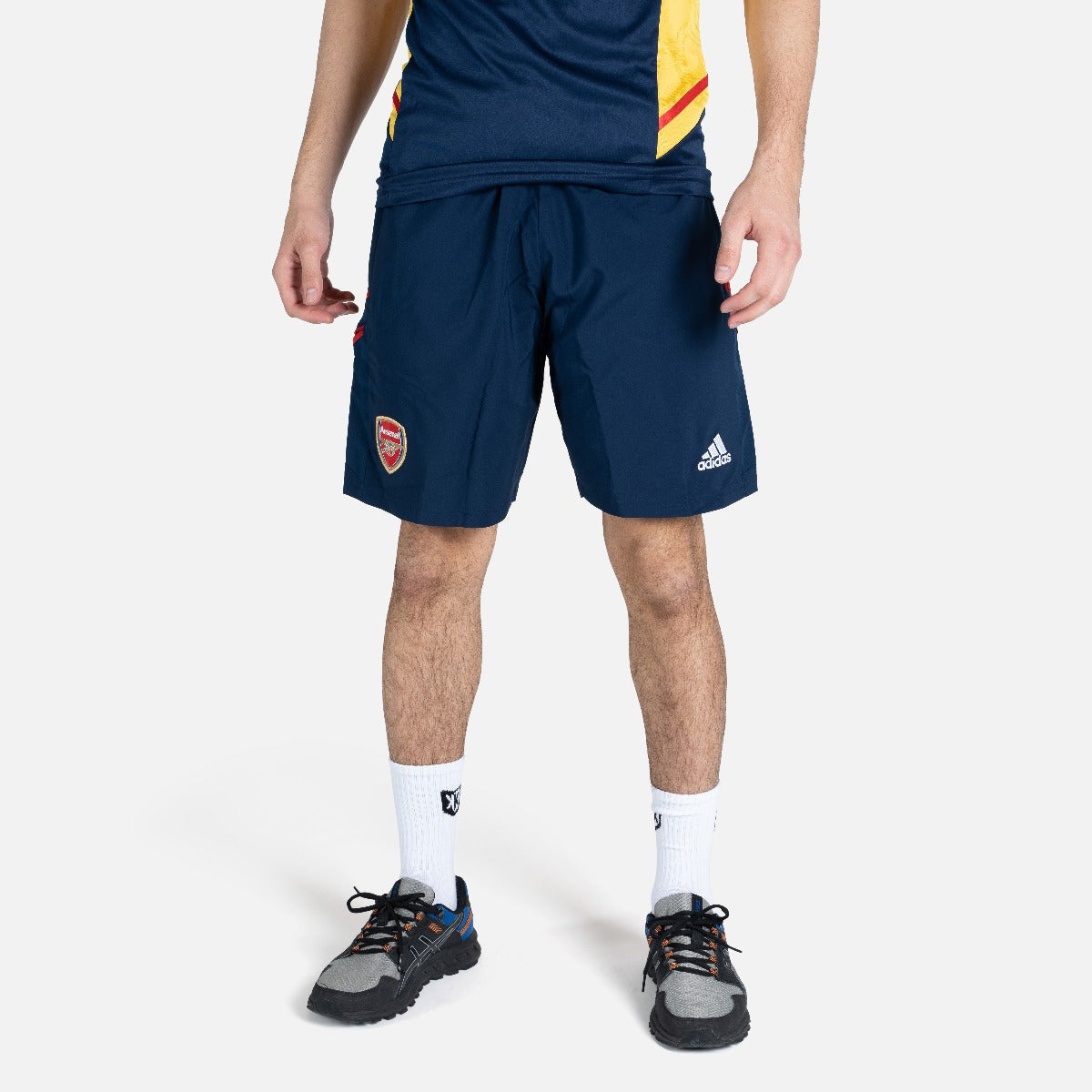 Pantaloncini allenamento Arsenal Condivo 2022/2023 - Blu/Rosso