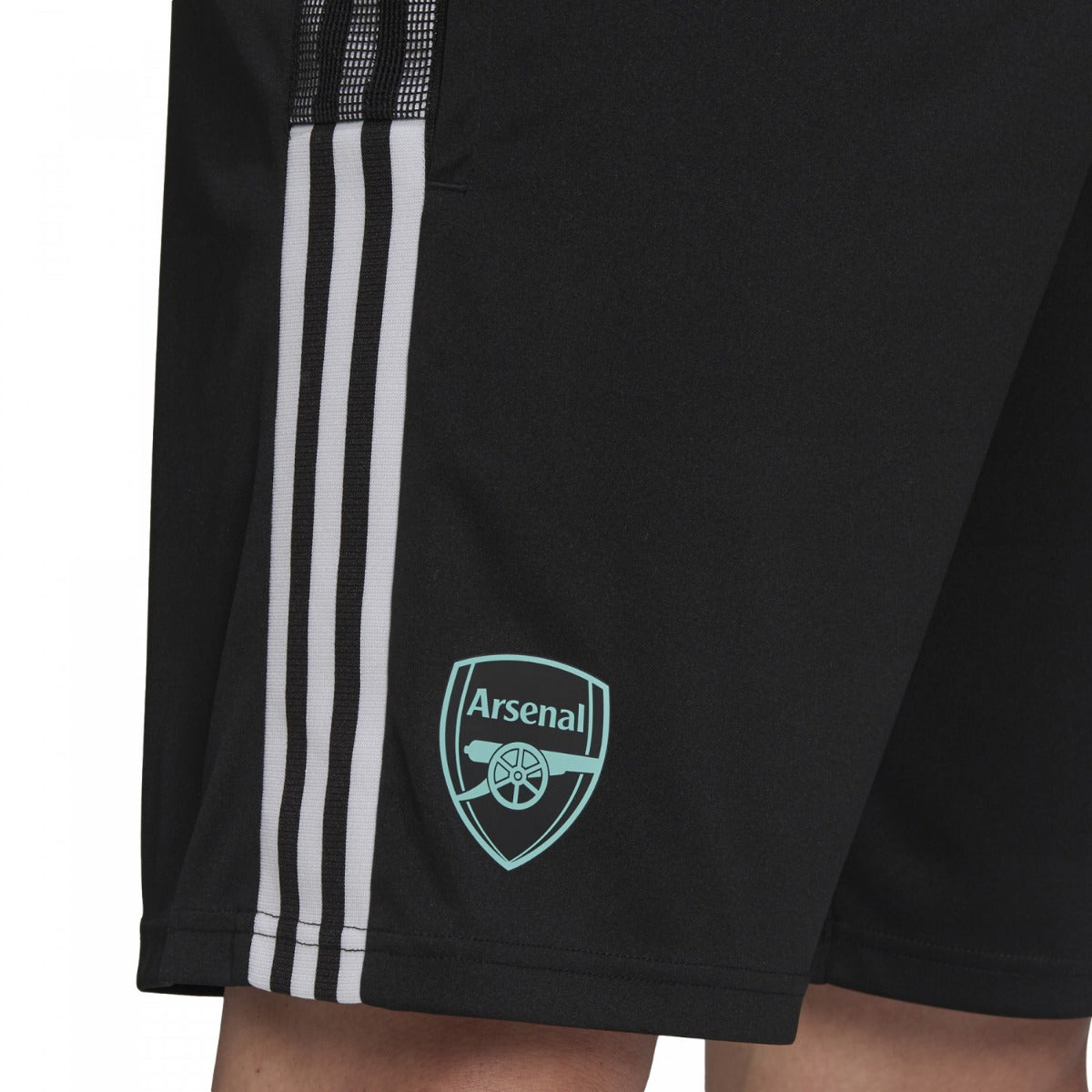 Pantaloncini da allenamento Arsenal Tiro 2021/2022 - Neri/Verdi